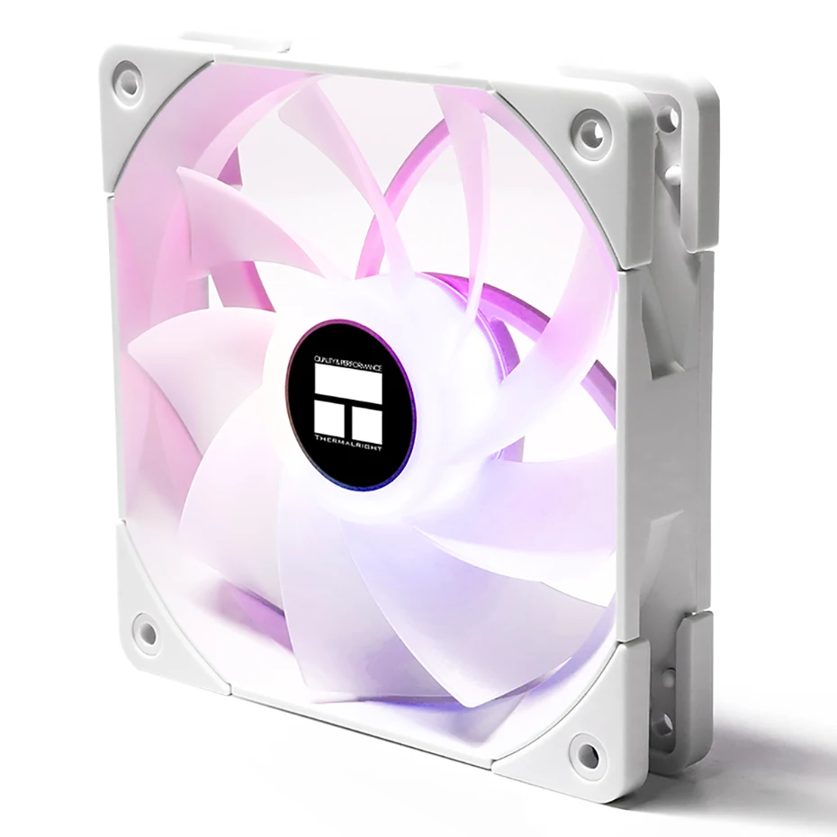 Thermalright TL-C12RW-S X3 120mm Reverse Version Fan 5V 3PIN ARGB CPU Cooler Fan White Symphony Silent Fan