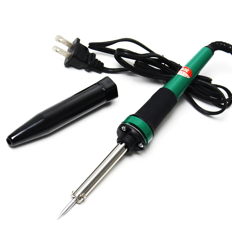 LAOA  Electric Soldering Iron Welding Table Heating Pen With Protective Cover PC Mobile Phone With EU Plug