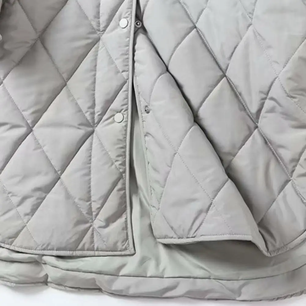 Winter Quilted Coats Women Parkas Single-breasted Thermal Winter Down Coat Women Hooded Puffer Jacket Overcoat пальто женское