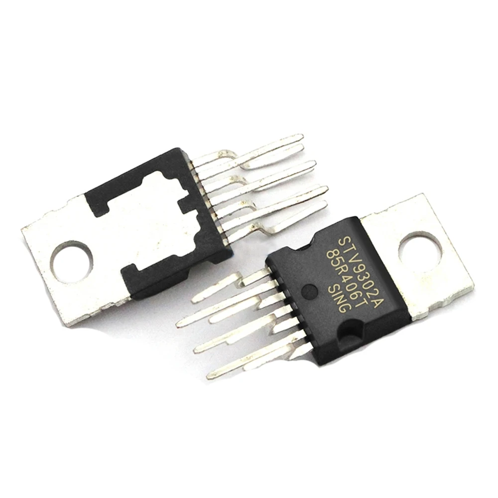 10PCS STV9302 TO220 STV9302A TO220-7 STV9302B TO-220  VERTICAL DEFLECTION OUTPUT FOR MONITOR