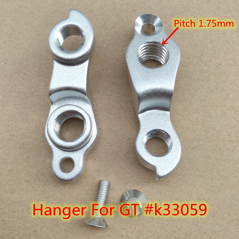 2pc Bicycle Mech dropout For Shimano SRAM derailleur GT #k33059 ePantera blot GT Zaskar LT alloy 2020 mtb rear derailleur hanger