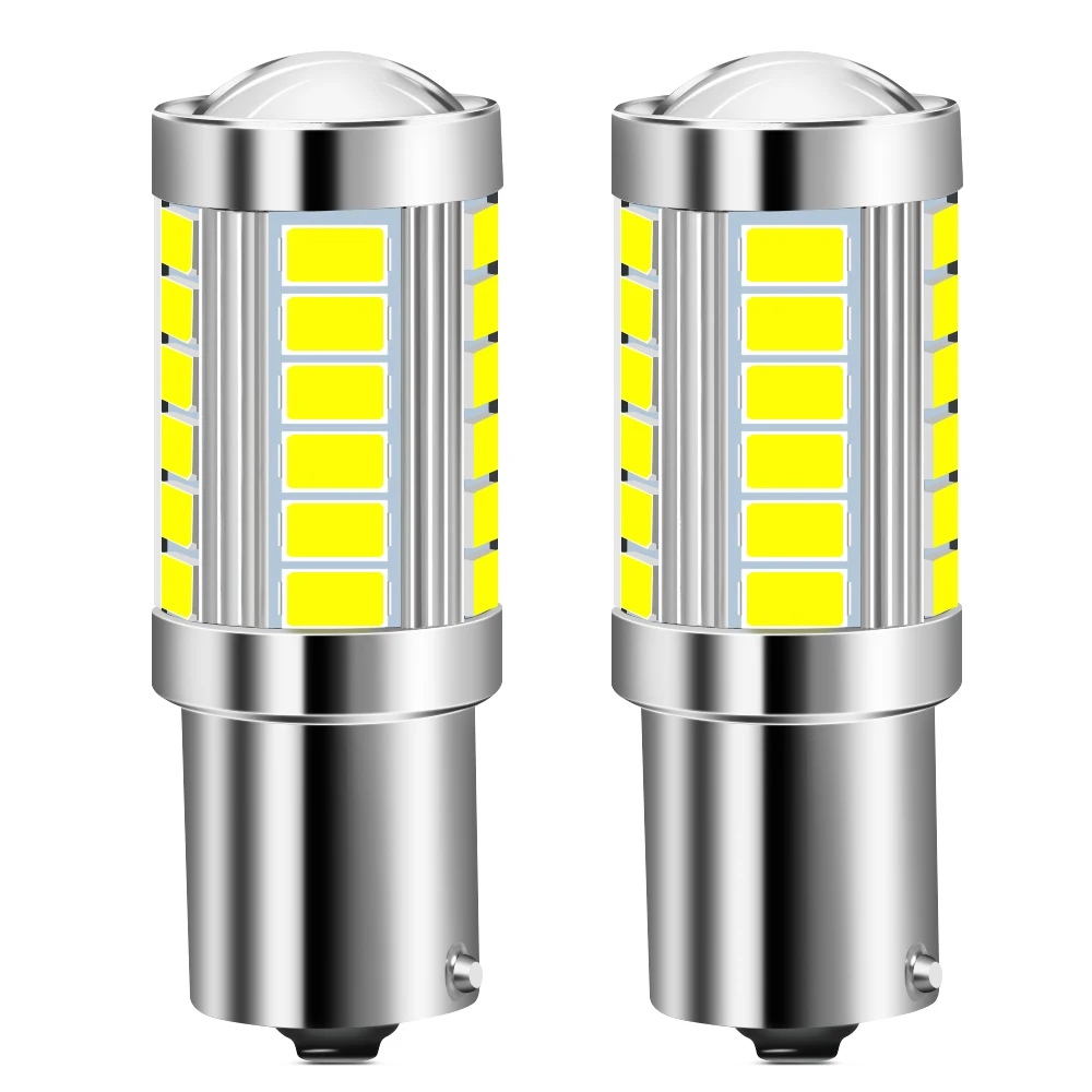 2x BA15S 1156 P21W LED Bulbs Car Brake Lights Reverse Lamp for audi a3 a4 b8 a4 b6 a3 8p 8v q5 a6 c6 c5 a5 a1 tt q7 a4 b9 rs3 q3