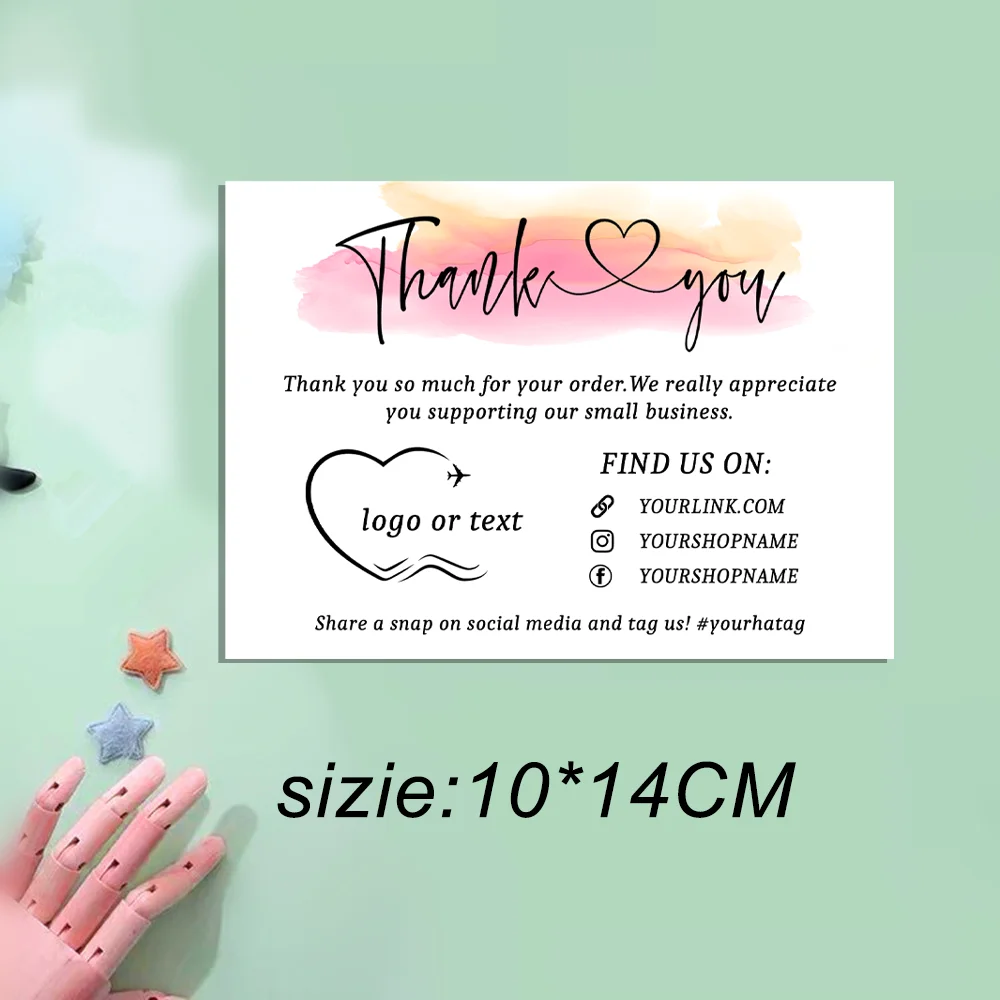 Custom Thank You Cards, Etsy, Thank You Note, Business, Note Ideas, Order, Insert Card, DIY