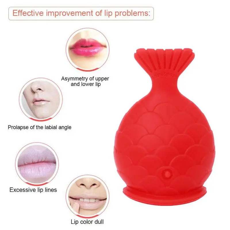 Soft Silicone Lip Enhancer Crystal Glorious Manual Pressing Device Lasting Plumper Lip Plump Lip Plumper Extreme Lip Filler