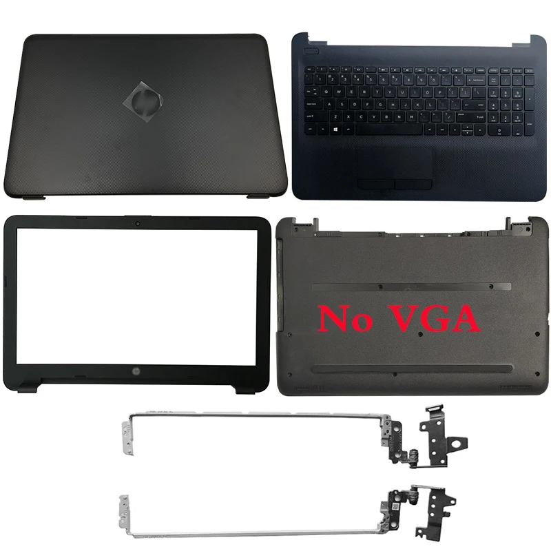 

New For HP 250 255 256 G4 G5 15-AC 15-AF Laptop LCD Back Cover/Front bezel/LCD Hinges/Palmrest/Bottom Case 900263-001 813925-001