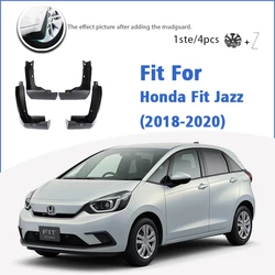 Mudguard For Honda Fit Jazz GK 3rd Gen 2018-2020 Front Rear 4pcs Mudflaps Mudguards Car Accessories Auto Styline Fender Mud Flap
