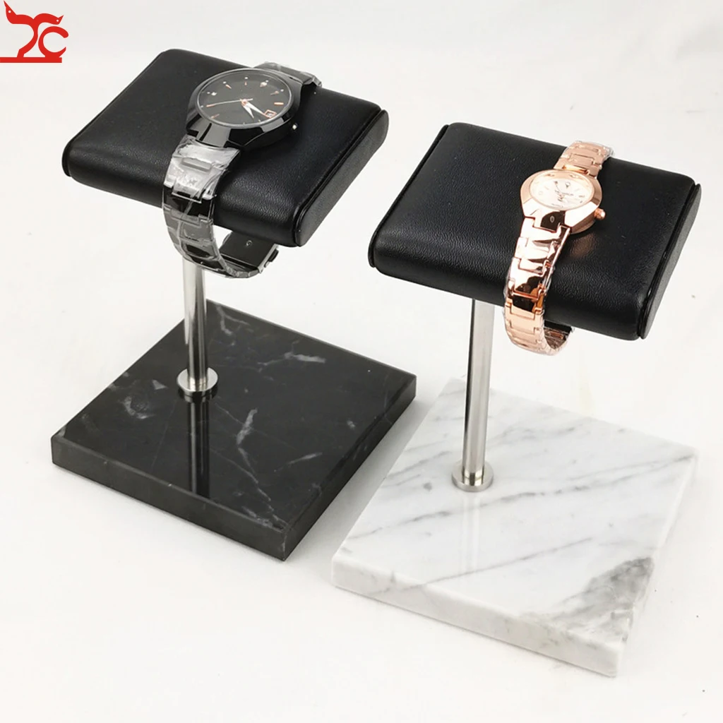 Luxury Jewelry Stand Bracelets Bangles Watch Display Stand Holder Marble Base