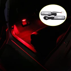 Feux intérieurs de voiture à LED, lampe de décoration, feux de pied ambiants pour Honda Civic X Accord X 10th CRV RW 5th 2018 2019 2020