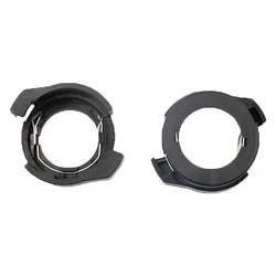 2Pcs H7 LED Headlight Bulb Base Holder Adapter Socket Retainer Ring For Ford KUGA Passat B6 Alfa Romeo Renault