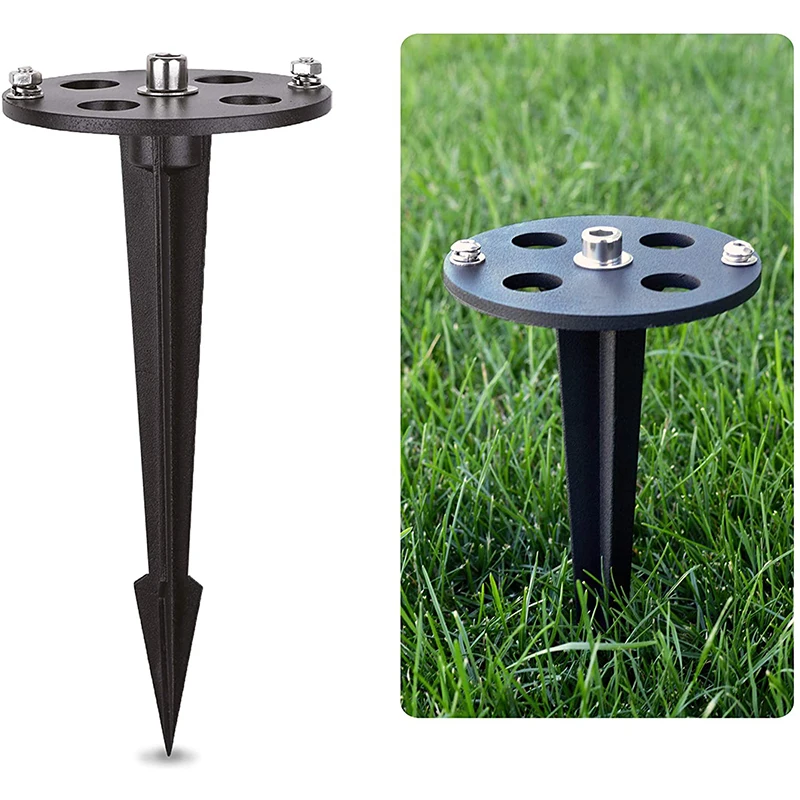 Outdoor Socket Accessories Ground Spike Material Steel Hot-Dip Galvanised Adaptation scope Spike for Garden décor