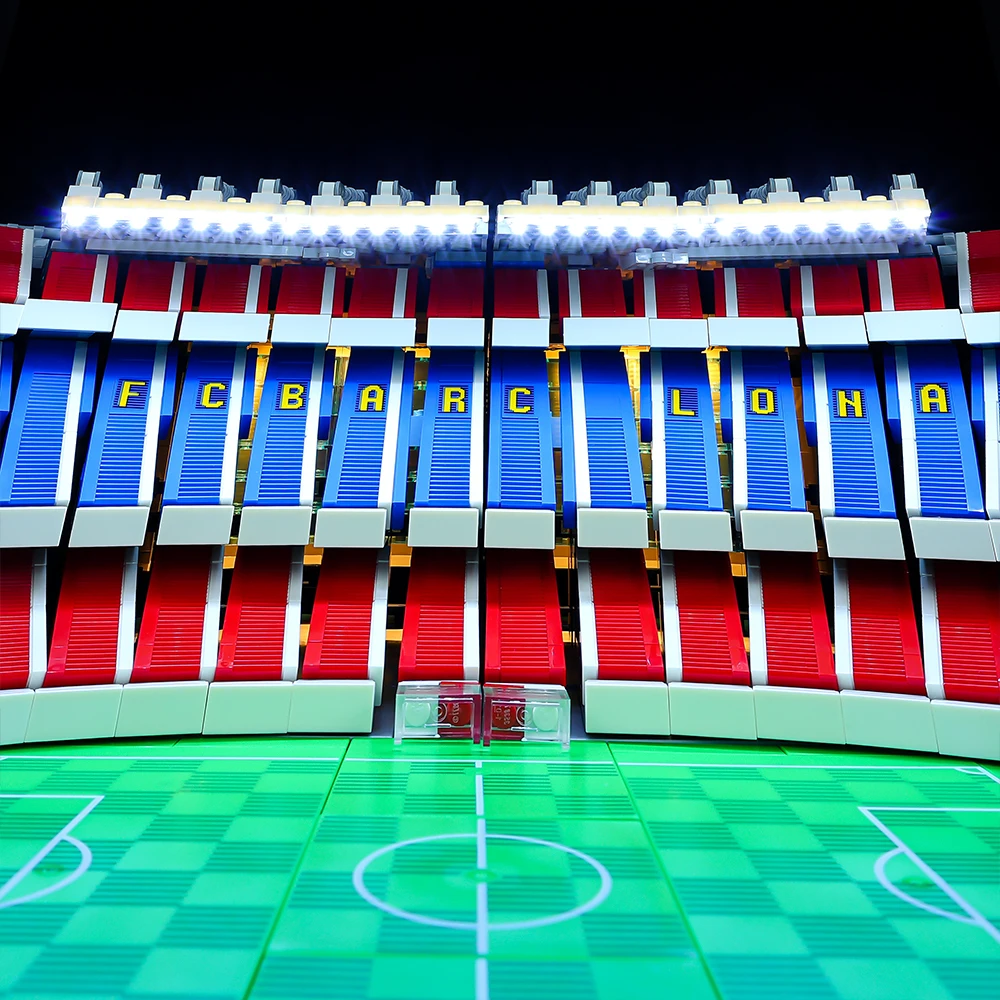 Led Light Kit Building Blocks FC Barcelona Camp Nou For LEGO Creation 10284 (Only Light Kit Included)