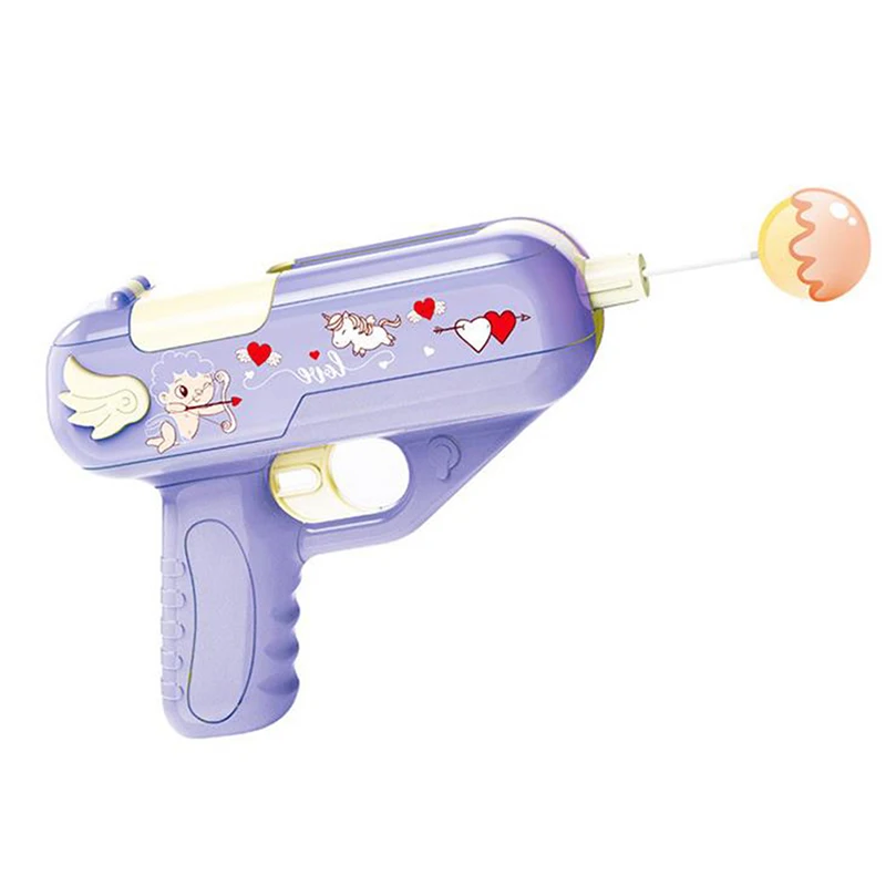 Sport Holiday 2021 Fun Outdoor Indoor Party Game Candy Gun Sugar Lollipop Gun Sweet Toy For Girlfriends Kid Toy Lollipop Storage