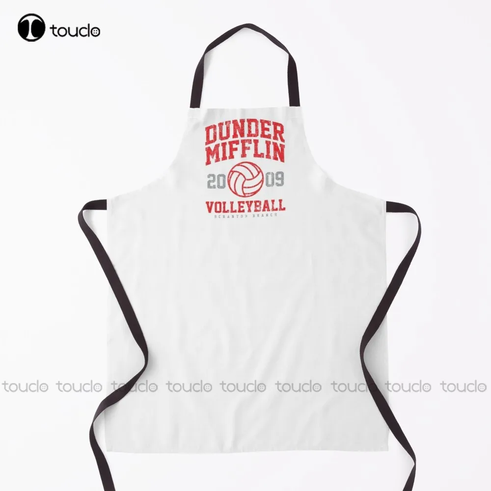 Dunder Mifflin Volleyball 2009 - Scranton Branch (Variant) Apron Apron  Personalized Custom Cooking Aprons Unisex Adult Apron