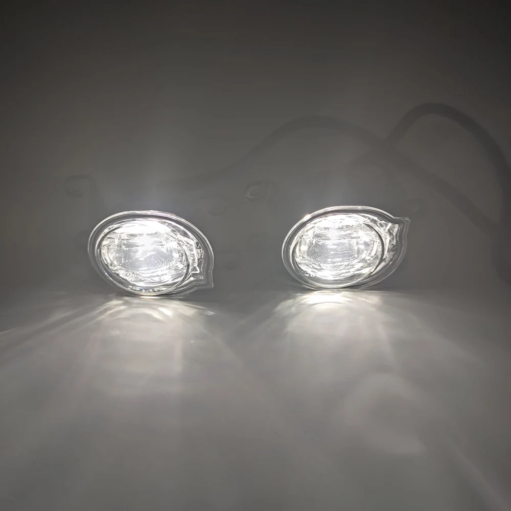 Cache Feux De Brouillard Avant Pour Toyota C-HR 2016-2019 – 2 Pièces ABS Noir Brillant