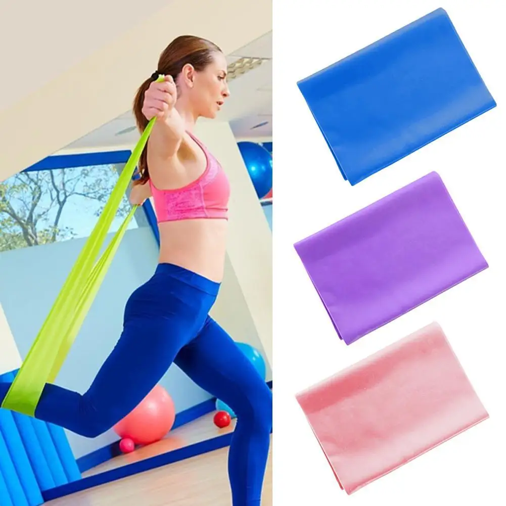 Fitness Exercise Resistance Bands Rubber Yoga Elastic Band 150Cm -200CM Resistance Band Loop Rubber Loop For Gym Training