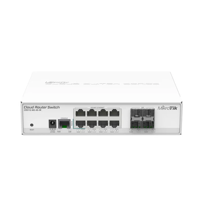 

Маршрутизатор MikroTik Switch, маршрутизатор с 8 гигабитными портами, RouterOS 4xSFP