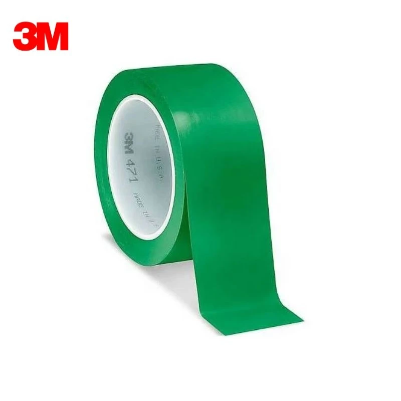 Imagem -05 - Vinyl Floor Warning Tape Marcação de Aviso e Segurança Amarelo Preto Branco Vermelho Verde Azul 50.8 mm x 33m Dropshipping 3m