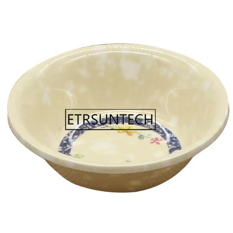 100pcs Round Small Soy Sauce Dish Melamine Wasabii Sauce Bowl Seasoning Vinegar Salad Appetizer Plate