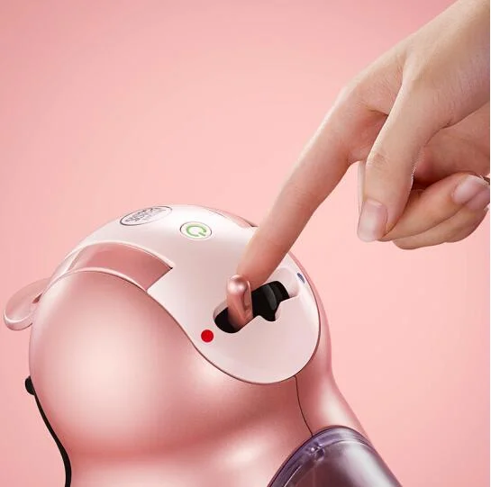 Nescafe Dolce Gusto household Capsule Coffee Machine Home Fully Automatic Office Genio Electric drip cafe maker Rose Gold pink