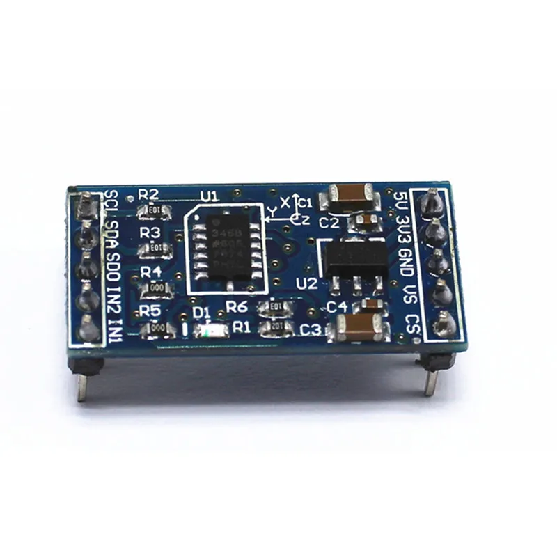 ADXL345 digital inclination sensor acceleration module send data