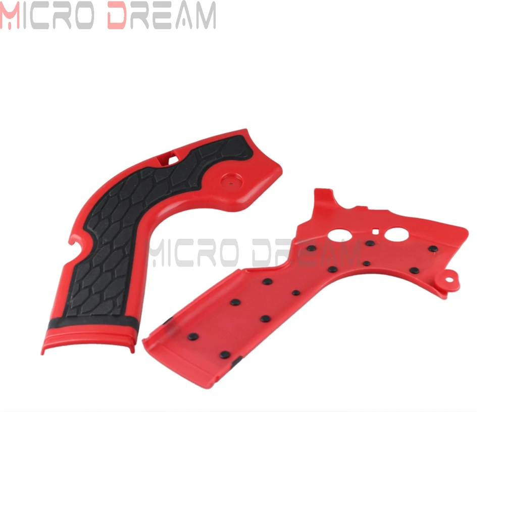 Dirt Bike Red Plastic Frame Guard For Honda CRF450R 2013-2016 CRF250R 2014 -2016 CRF 250R 450R 2015 Motocross Protector Guard