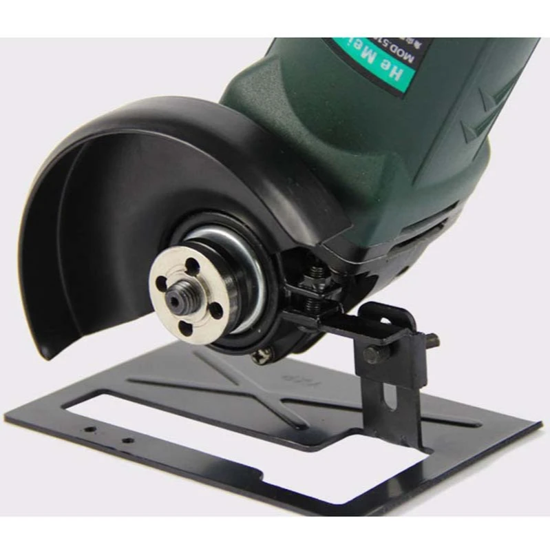 Angle Grinder Safety Protector Shield Cover Bracket Stand Holder Support Base Metal Woodworking Wheel Guard Cutting Machine Tool