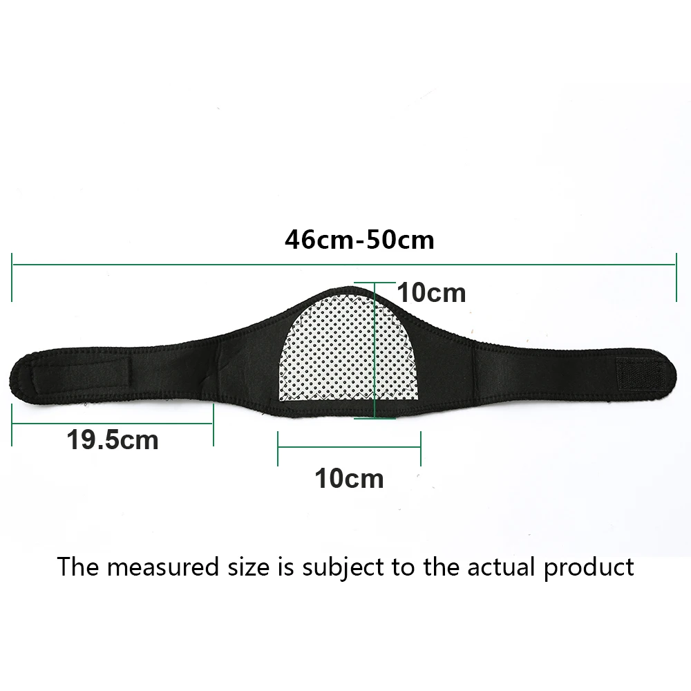 Ifory Health Care Neck Support Massager 1Pcs Tourmaline Self-heating Neck Belt Protection Spontaneous Heating Belt Body Massager