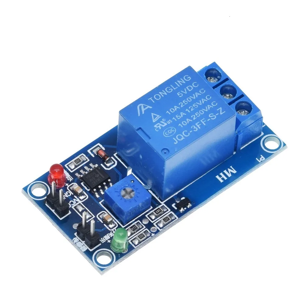 Schnee- und Regentropfen-Erkennungsmodul, Regen-Wetter-Modul, Feuchtigkeitssensor für Arduino, Relais-Steuerungsmodul, Regenwasser-Erkennungsmodul – Detail 9