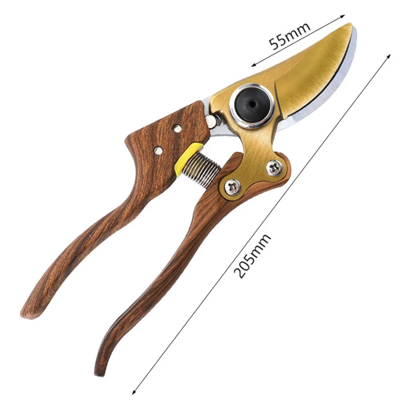 Lameziask5スチールプロフェッショナルガーデンはさみ省力剪定ばさみ多機能木の枝ばさみ