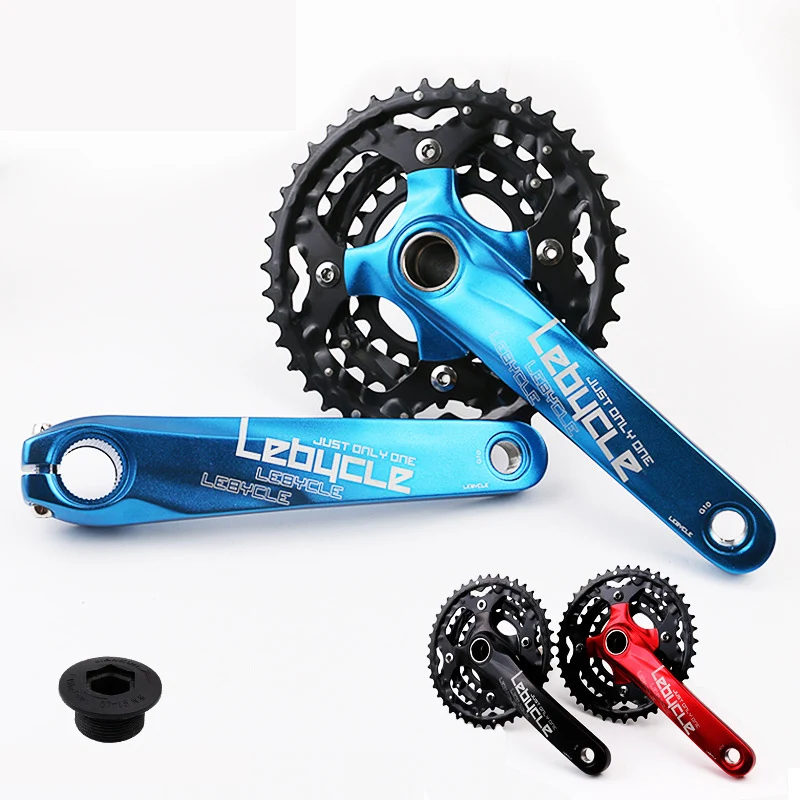 Mountain Bike Hollow Integrated Chainring, Retrofit and Upgrade, Universal Chainwheel, Sprocket, 9-Speed, 10-Speed Crank Set