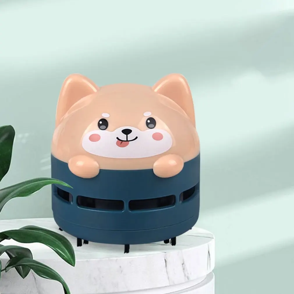Vacuum Cleaner Cute Car Keyboard Dust Collector Rechargeable Eraser Pen Dust Cleaner Small Handheld USB Desktop Vacuum Cleaner