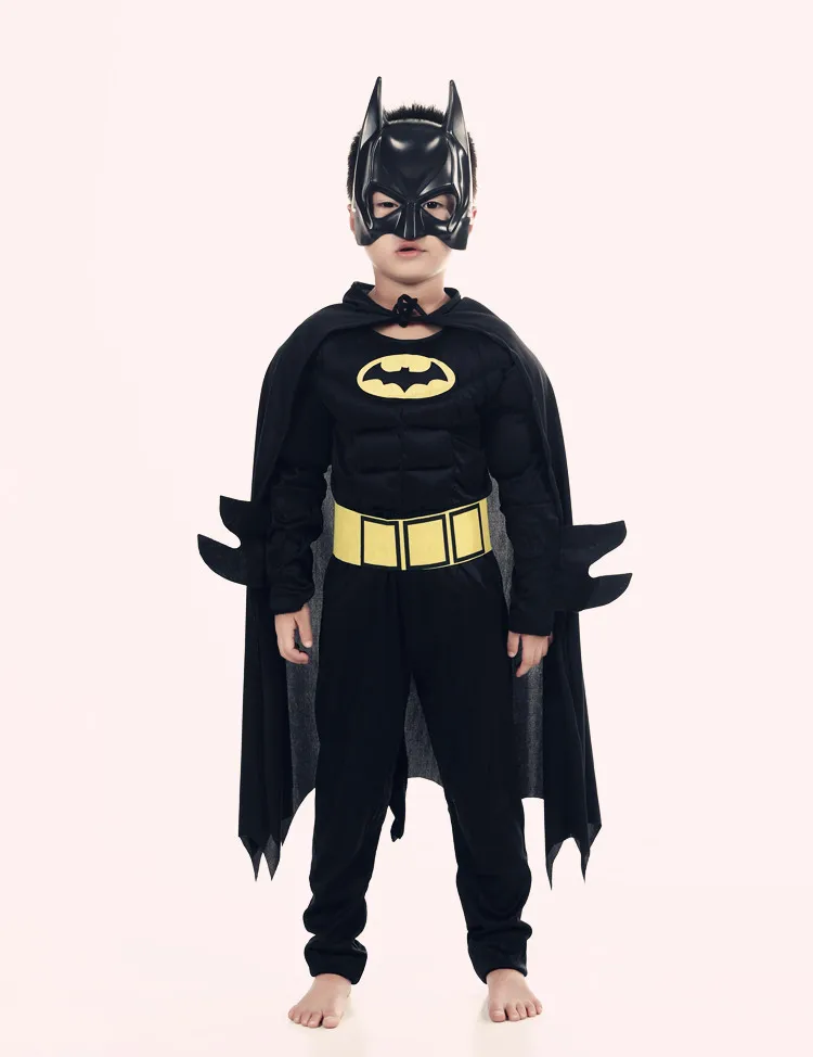 Children's Halloween Cute Pumpkin Baby Clothing Cosplay Black Batboy Costumes the hulk Halloween Costume Giant Masquerade Cloth