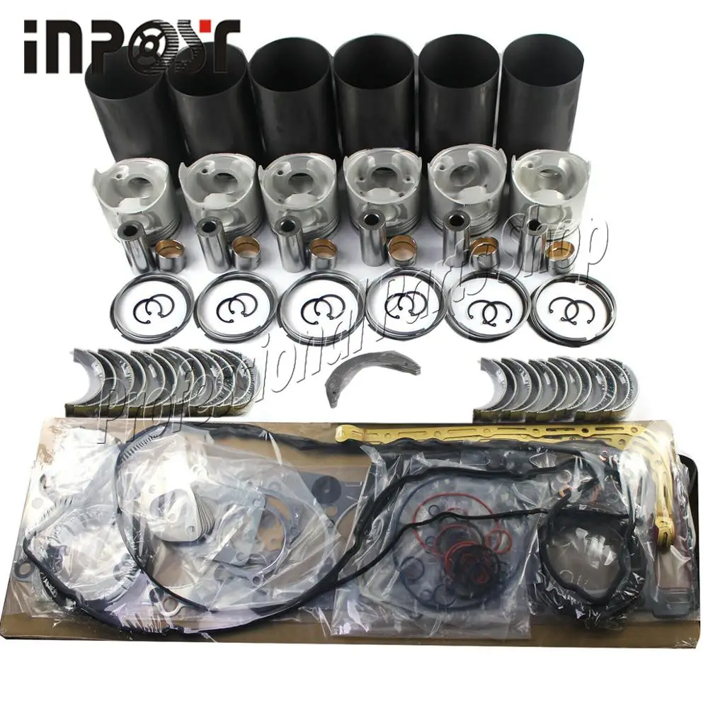 

S6D108 SA6D108-1 SAA6D108E-2 overhaul rebuild kit for Komatsu PC300-5 engine set