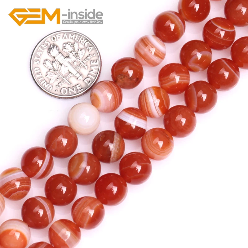 Natural New Assorted Mixed Round Loose Beads for Jewelry Making 15\