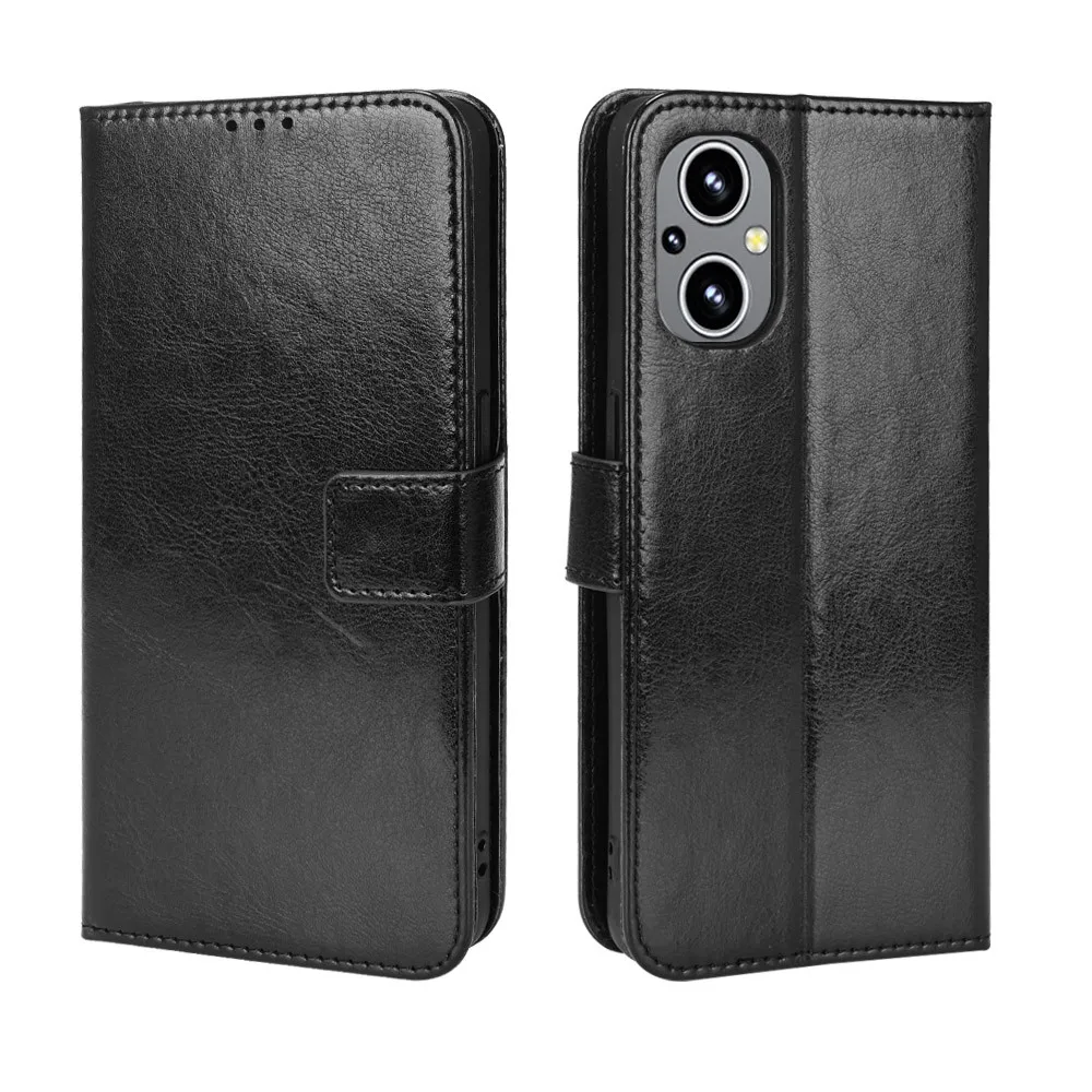 Fashion ShockProof Flip PU Leather Wallet Stand Cover OPPO Reno 7Z Case For For OPPO Reno7Z Phone Bags