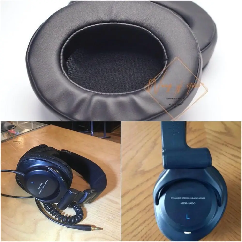 Thick Foam Ear Pads Cushion For Sony MDR-V600 Headphone Perfect Quality, Not Cheap Version