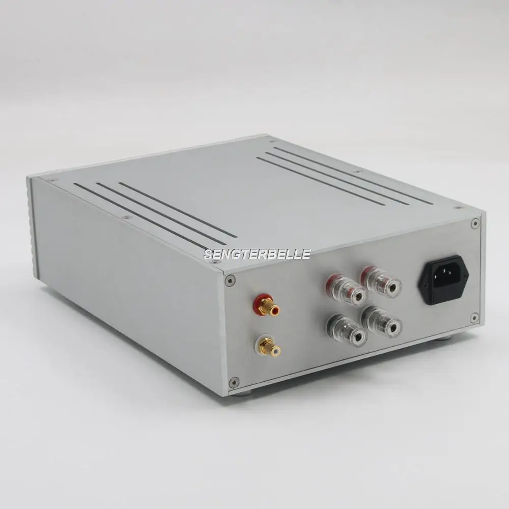HiFi 800W Class D Audio Stereo Power Amplifier IRS2092+IRFB4227 Silver Home Amp