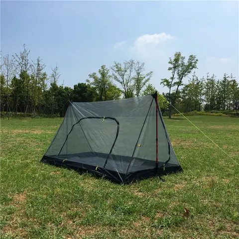 MCETO 캠핑 내부 메쉬 텐트, 1-2 인용 모기장, 캠핑 하이킹 여행 장비
