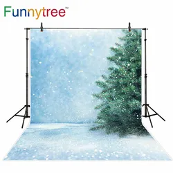 Funnytree photophone photography snowflake tree winter Christmas glitter bokeh backdrop Photocall photo photozone background