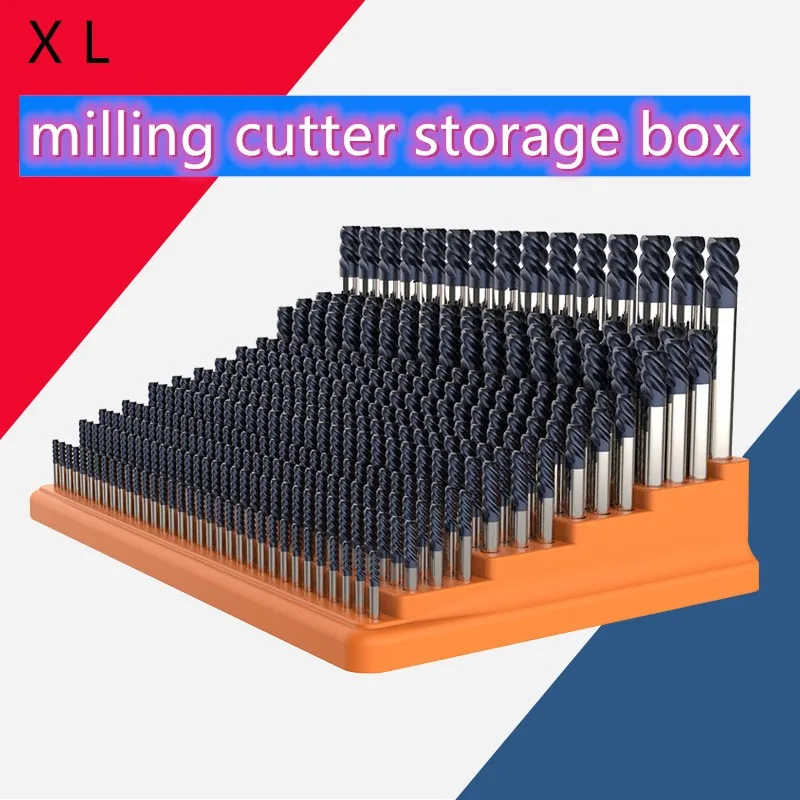 Multifunctional drill holder 84 hole  tool holder box 366 hole storage box Drill Bit Storage Box Tool Organizer Rack Accessories