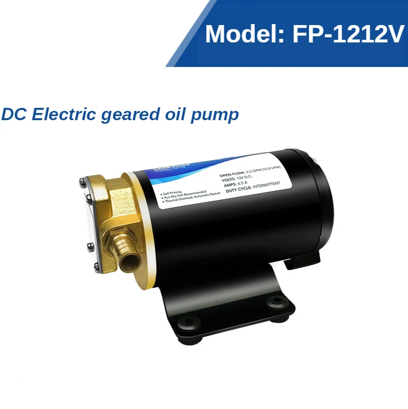 Pompa di trasferimento olio DC Waster con micro ingranaggi autoaspiranti 12V/24V