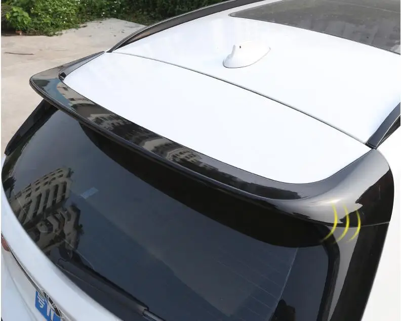 For BMW X1 F48 Spoiler 2017-2019 BMW 1 series hatchback ABS Material Car Rear Wing Primer Color Rear Spoiler For BMW X1 Spoiler