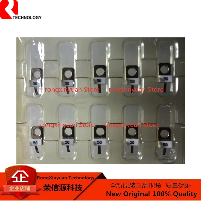 RFR50-10TIN RFR50-10 RFR 50-10 10W50R high frequency resistor 10 Watts 50 ohms DC-4.0 GHz 10W 50R 10-50TVC Flanged Termination