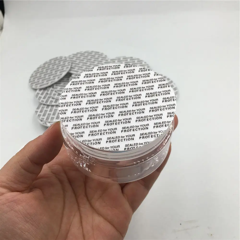 Customized size sealing sticker for packaging bottle inner lining sealing plastic bottle to prevent leakage, self-adhesive seali