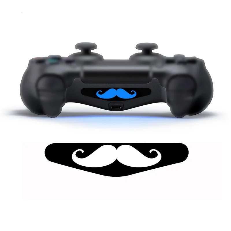 Jednoczęściowa naklejka z listwą świetlną LED na kontroler PS4 do kontrolera DualShock 4 Akcesoria do gier