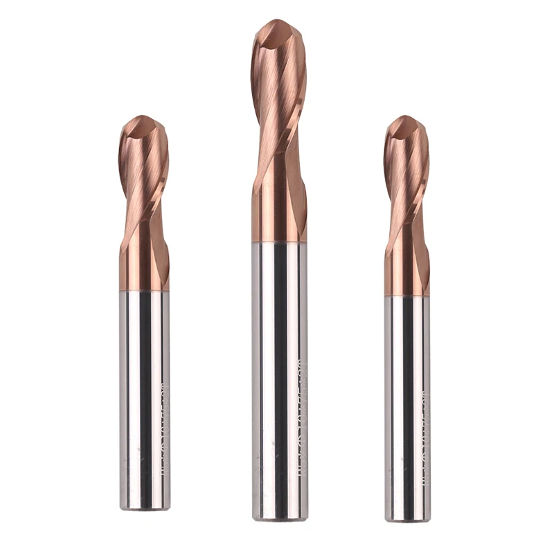 BEYOND Ball End Mill 2F HRC60 R0.5 R0.75 R1.0 R1.5 R1.75 R2 R2.5 R3.0 R4.0 R5.0 R6 R7 R8 R9 R10 50mm 75mm Miling Insert Endmill