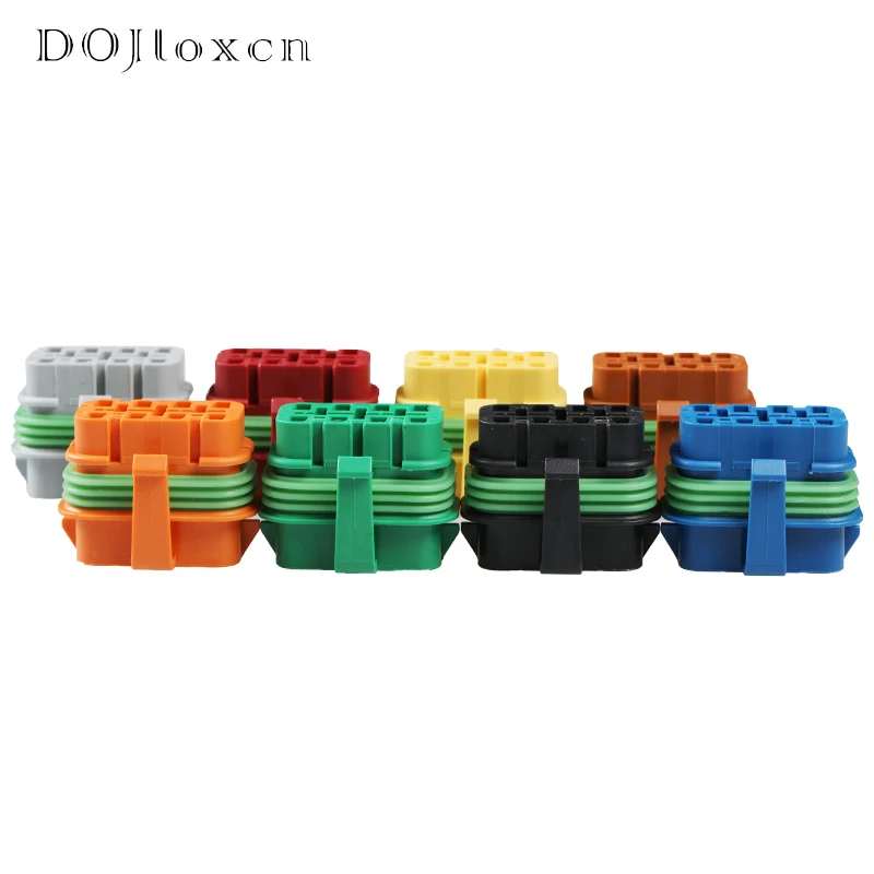 1 Set Delphi 8 Pin 32006-TP2 2.8mm Connector Plastic Housing Plug Electric Wiring Harness Cable Plug（Multiple Slots Forms)