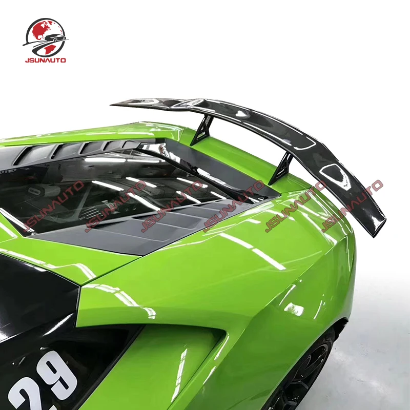 

For Lambor Huracan Lp580 LP610 Real Carbon Fiber Spoiler M Style Trunk Wing Car Styling Modification Huracan 2014-2018