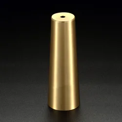 100mm High Brass Chair Leg Covers Cabinet Foot Ferrules Sofa Feet Protector Furniture Leg Tube Gold Brass Cup Leg Mat
