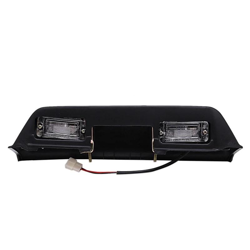 NEW-Black License Plate Light Tail Gate Door Registration License Plate Light for Mitsubishi Pajero Montero Shogun MK II 2 1990-